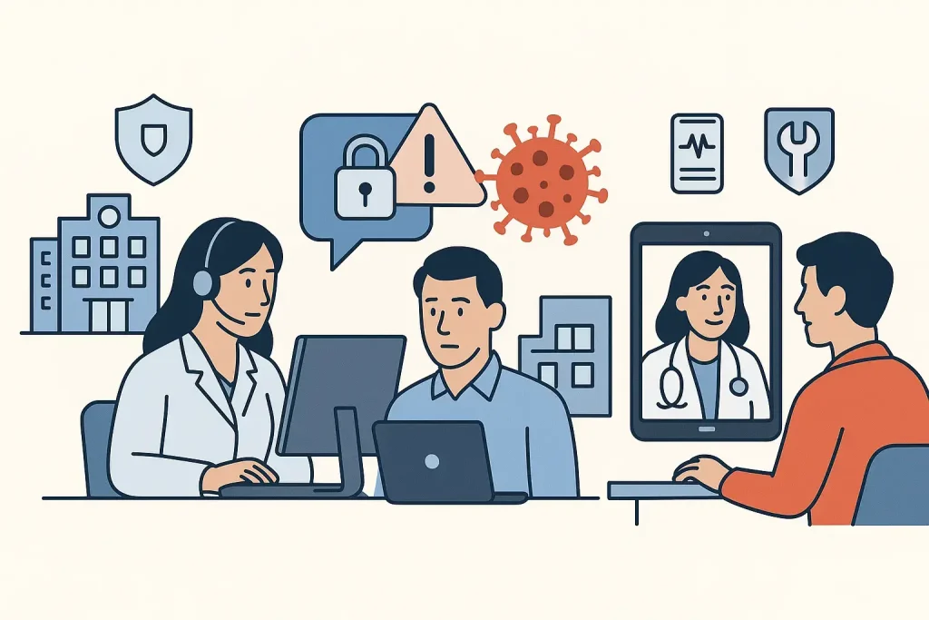 Healthcare contact center evolution during COVID-19